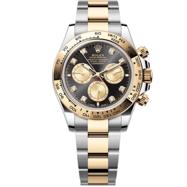 95新 Rolex/劳力士 劳力士迪通拿126503间金黑钻/24全套/40表径