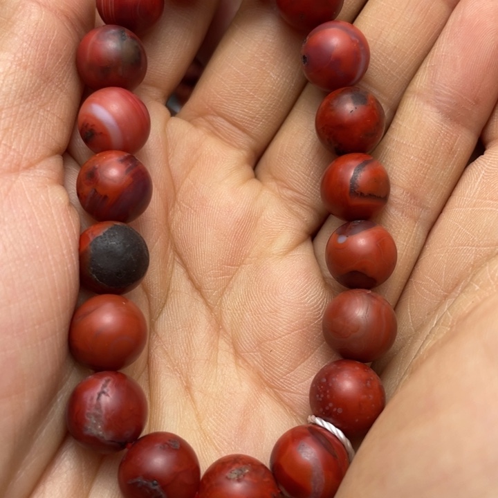 南红玛瑙手串11多样性发1未镶嵌