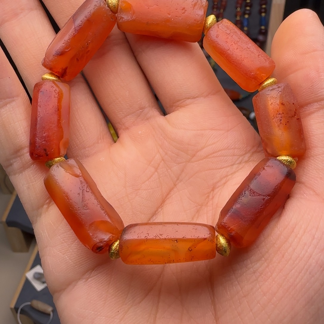 玛瑙/玉髓手链未镶嵌