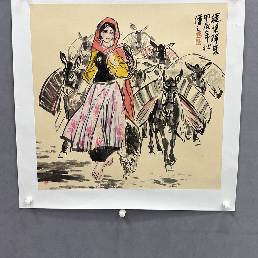 国画亲笔手绘原创