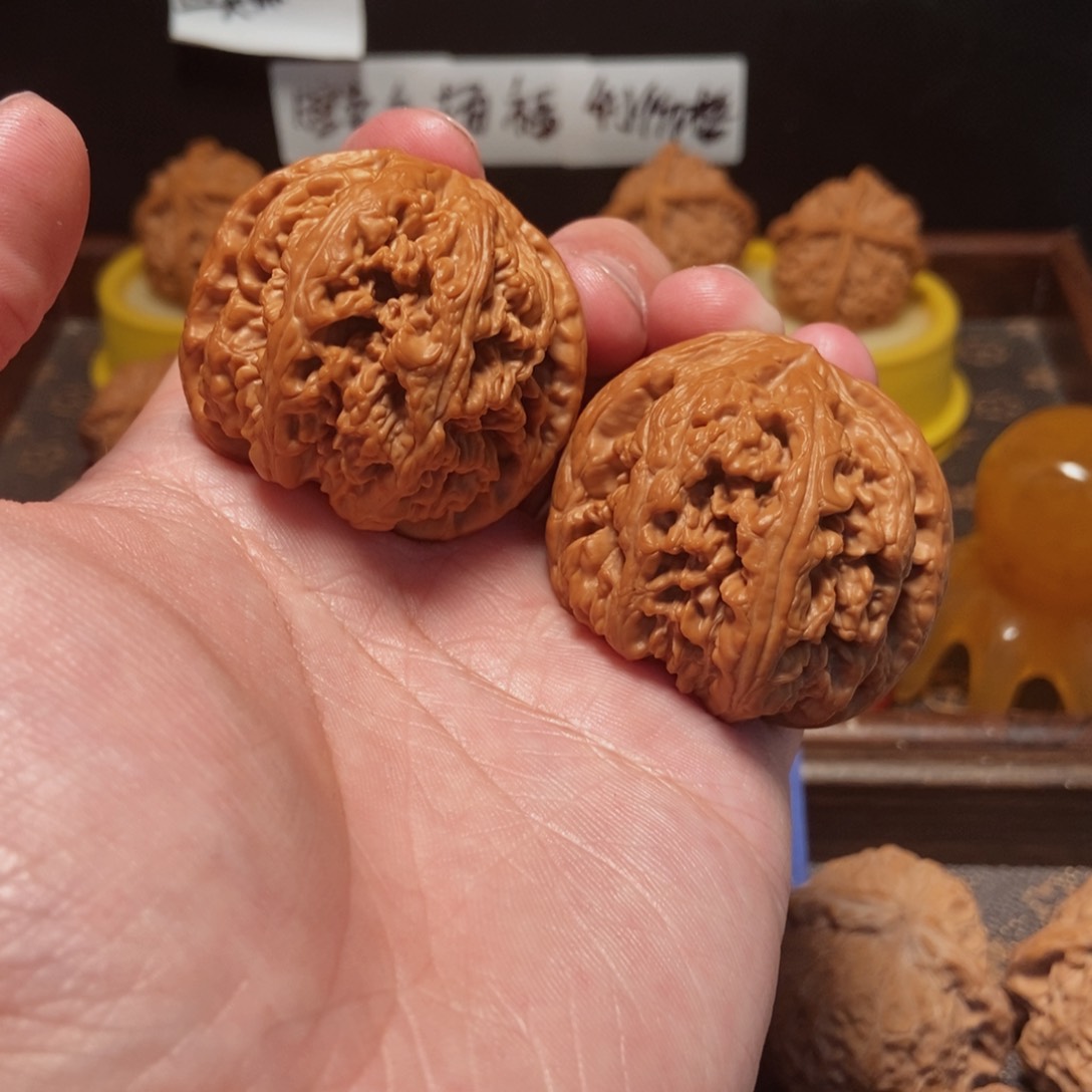 吊坠文玩核桃粗筋44尺48