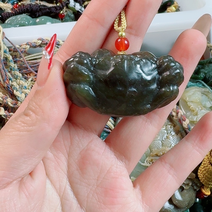 和田玉把件未镶嵌