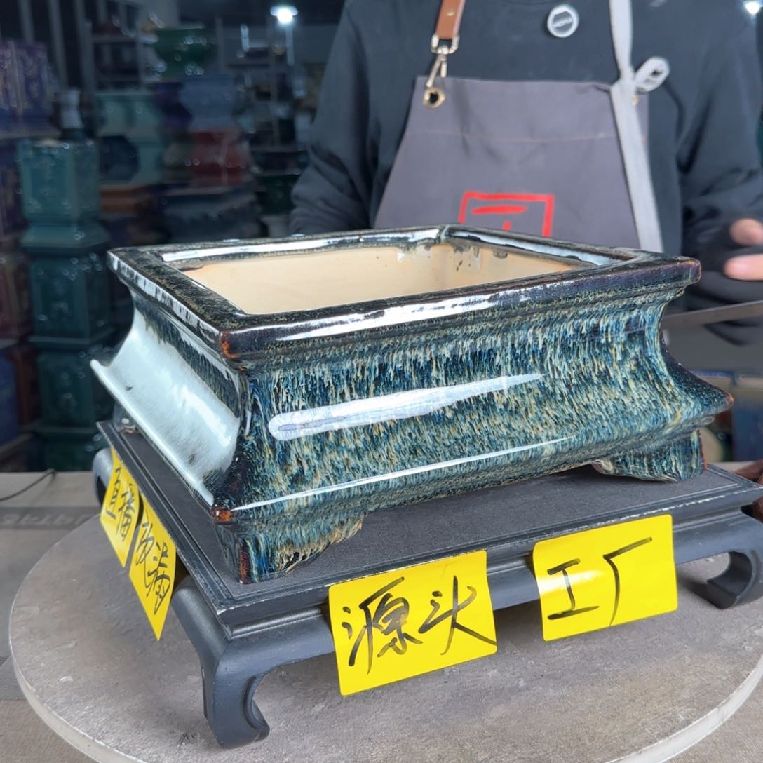 一风堂石湾花盆。微瑕