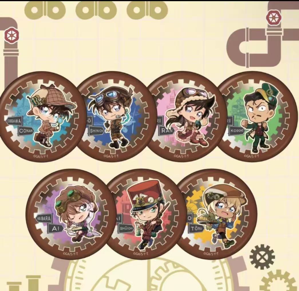 【汉堡】名侦探柯南 2025大阪城场贩正比qqr 吧唧盲盒（默认代拆）