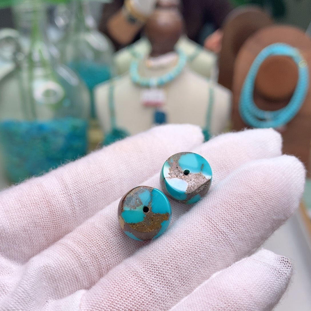 绿松石未镶嵌配饰