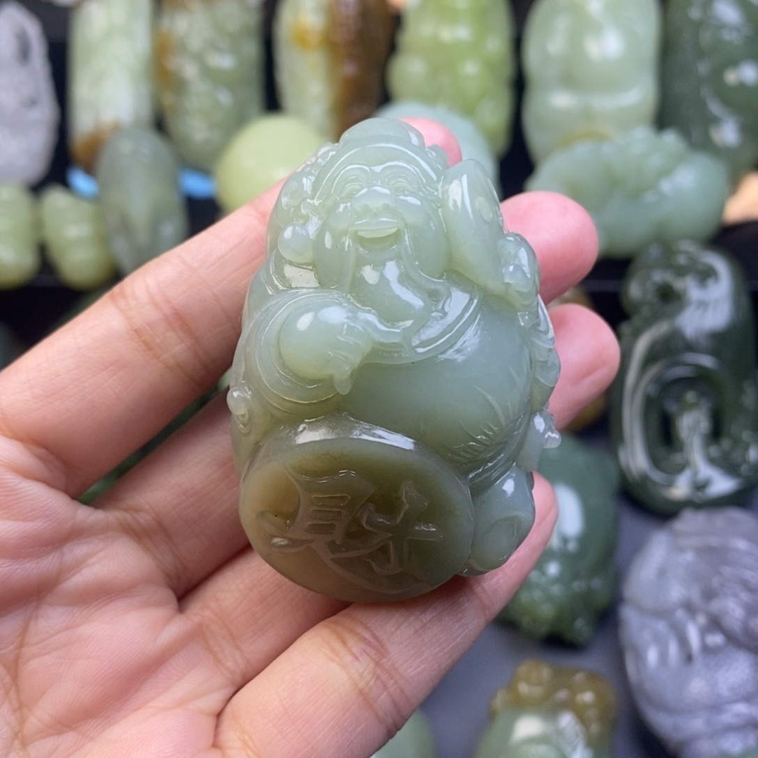 和田玉把件未镶嵌