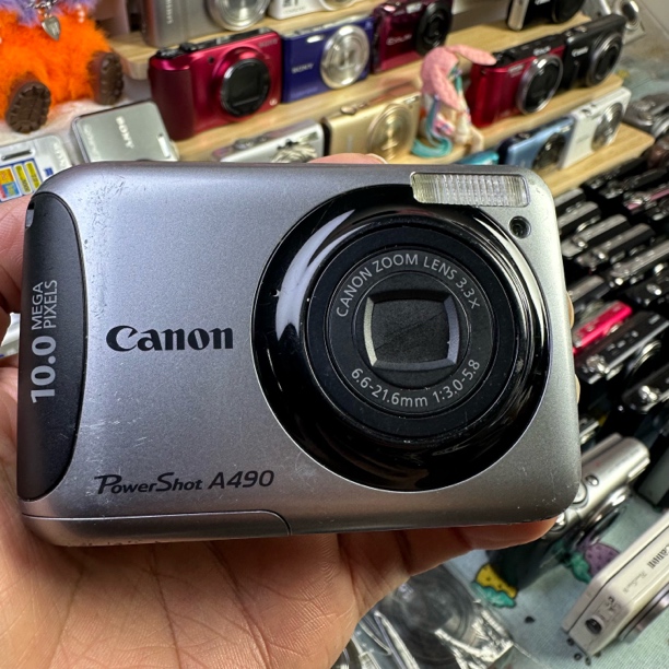 95新 Canon/佳能 A490/1000万像素3.3倍变焦 冷白皮氛围感出片