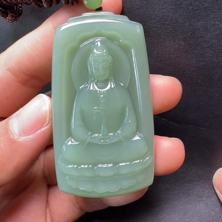 和田玉（碧玉）未镶嵌颈饰