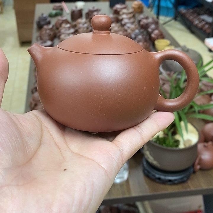 紫砂茶壶西施中槽青