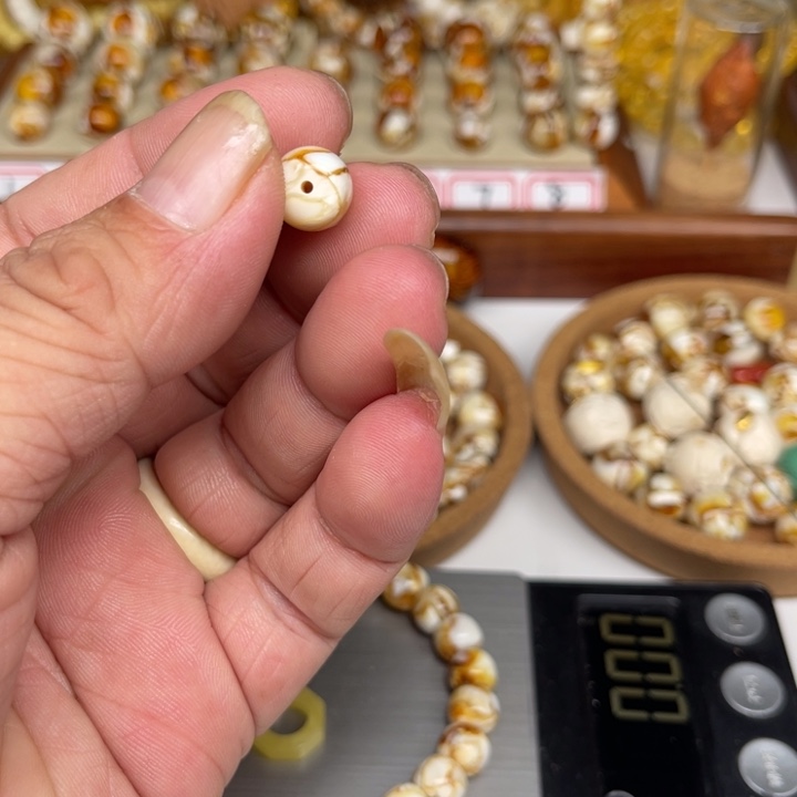 琥珀裸石未镶嵌༺***༻33号