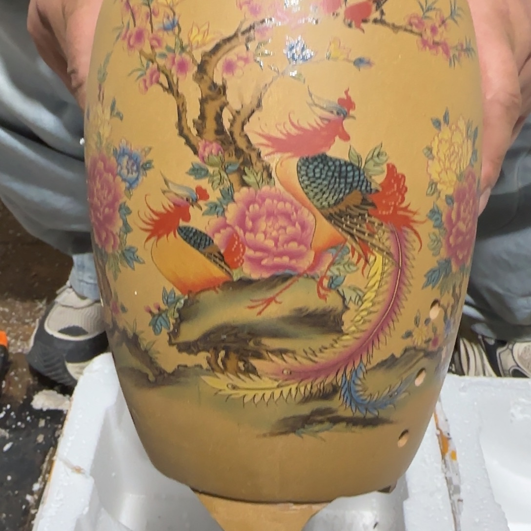 花盆紫砂口径15厘米；高度20