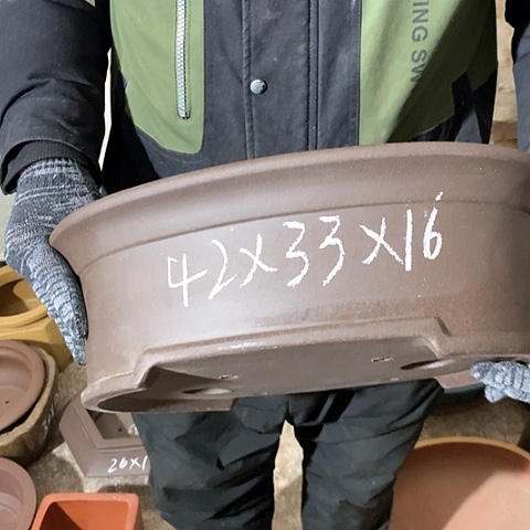 紫砂花盆手工制作