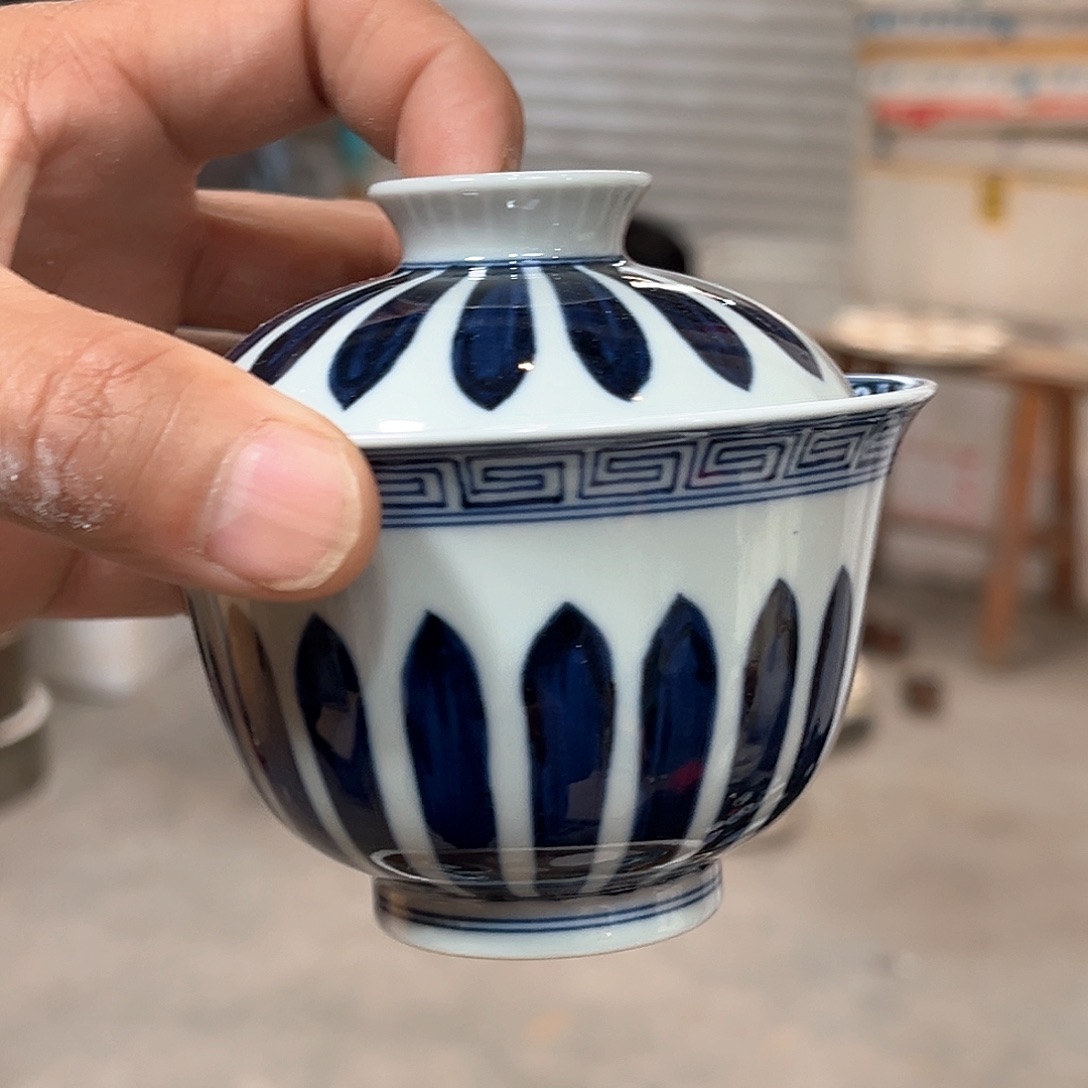 杯青花瓷器青花瓷器