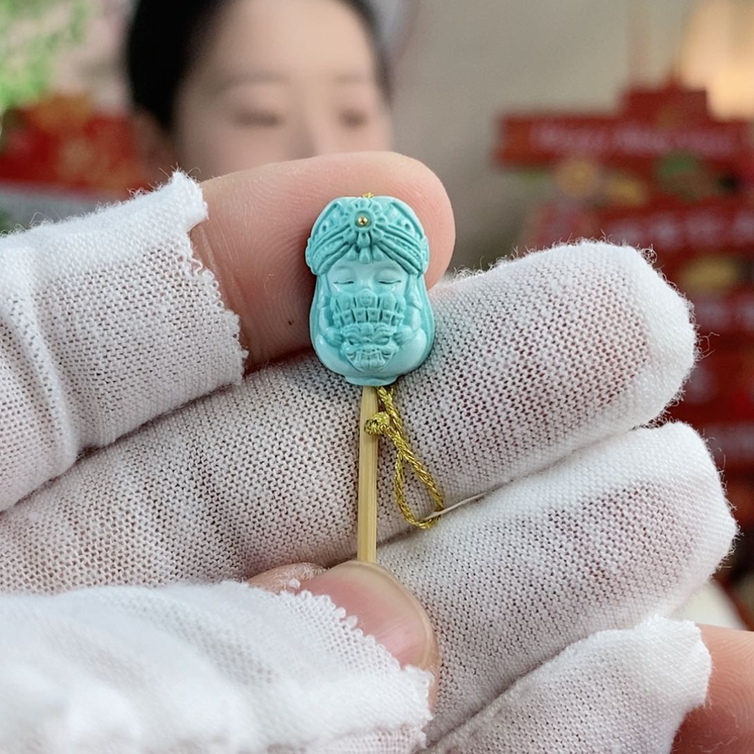 绿松石珠宝奇石未镶嵌