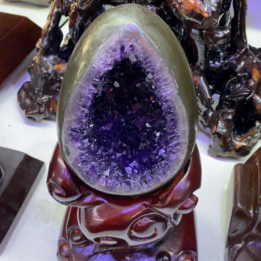 水晶摆件婷未镶嵌