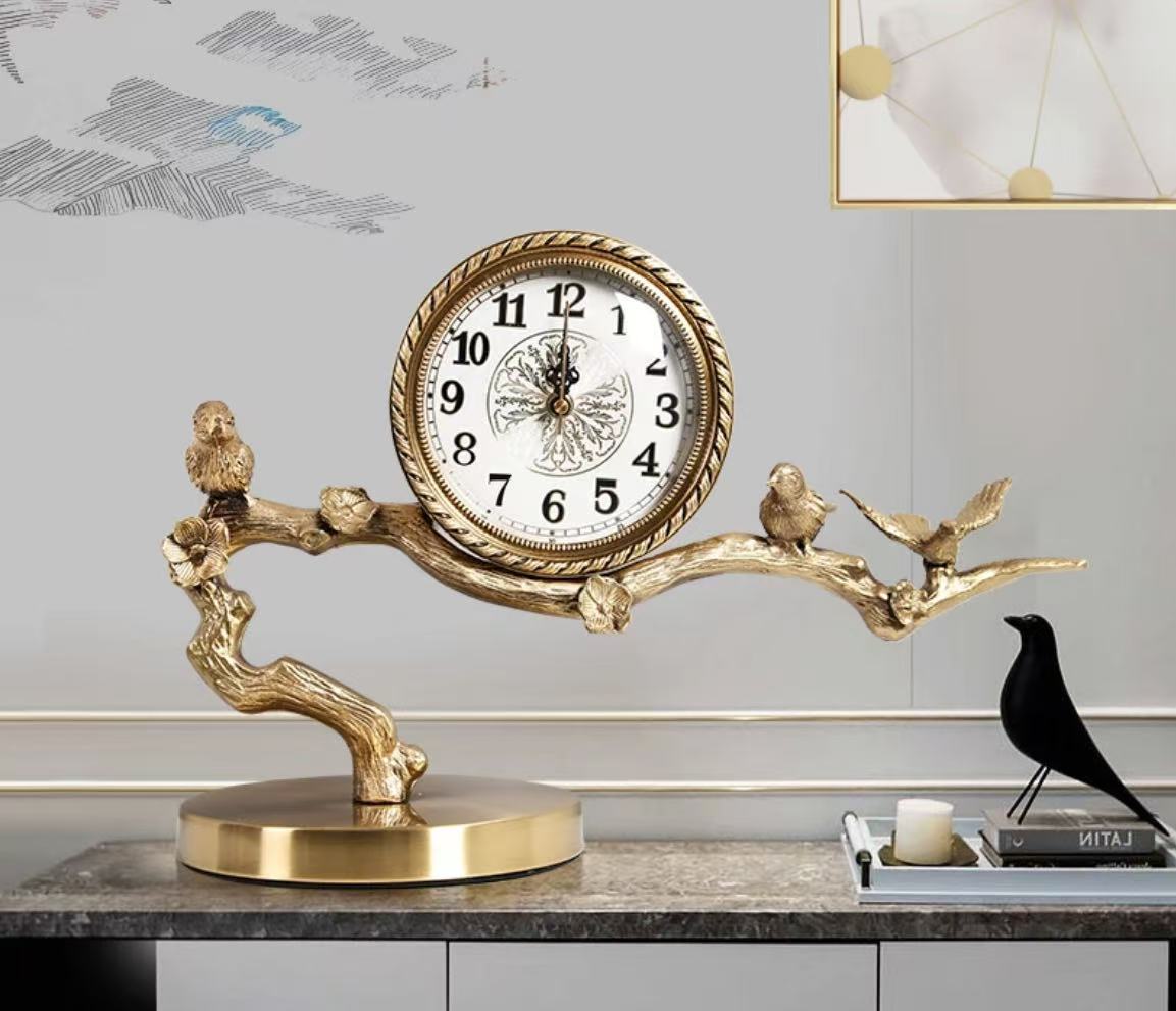 改价复古座钟以直播间展示为准