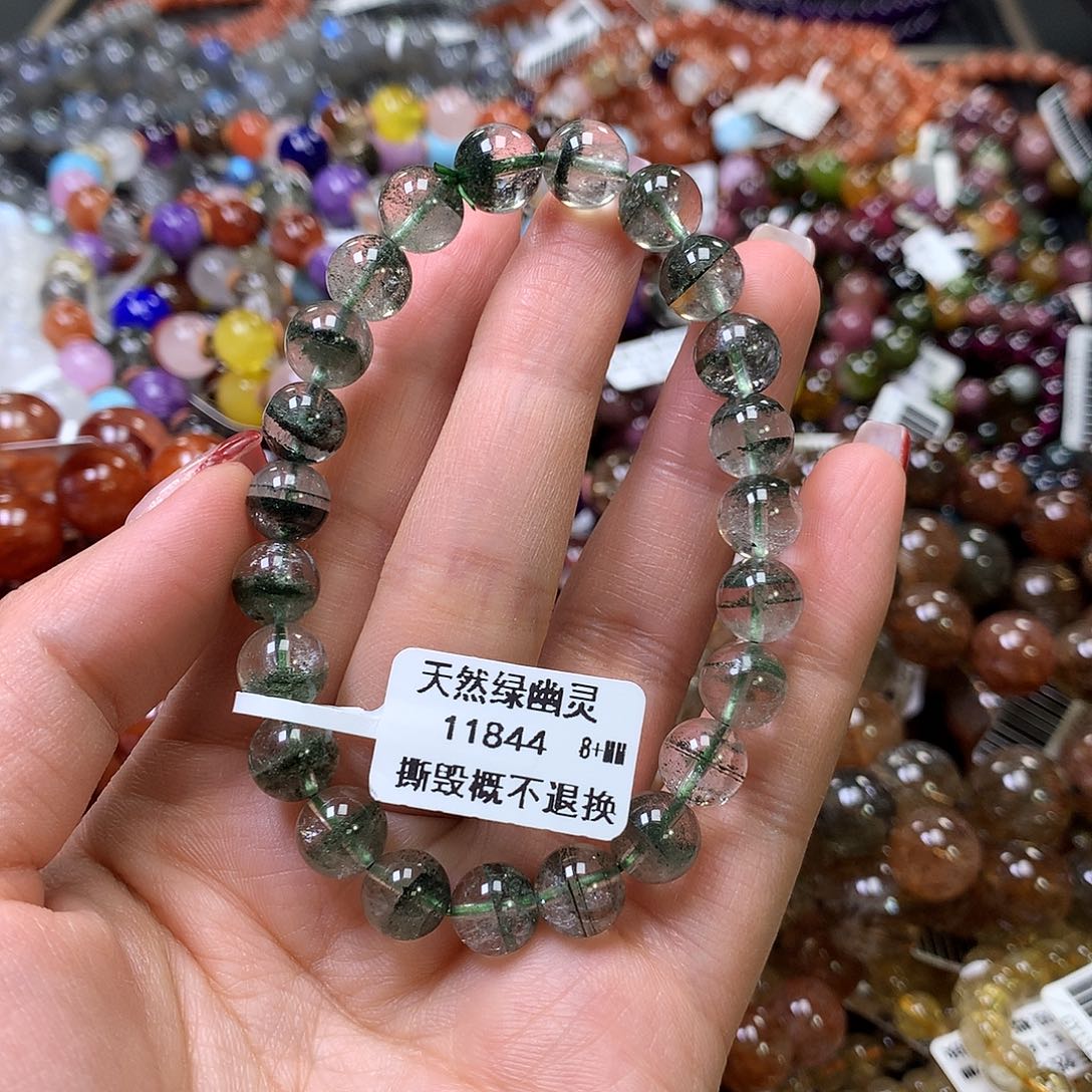 水晶手链未镶嵌，