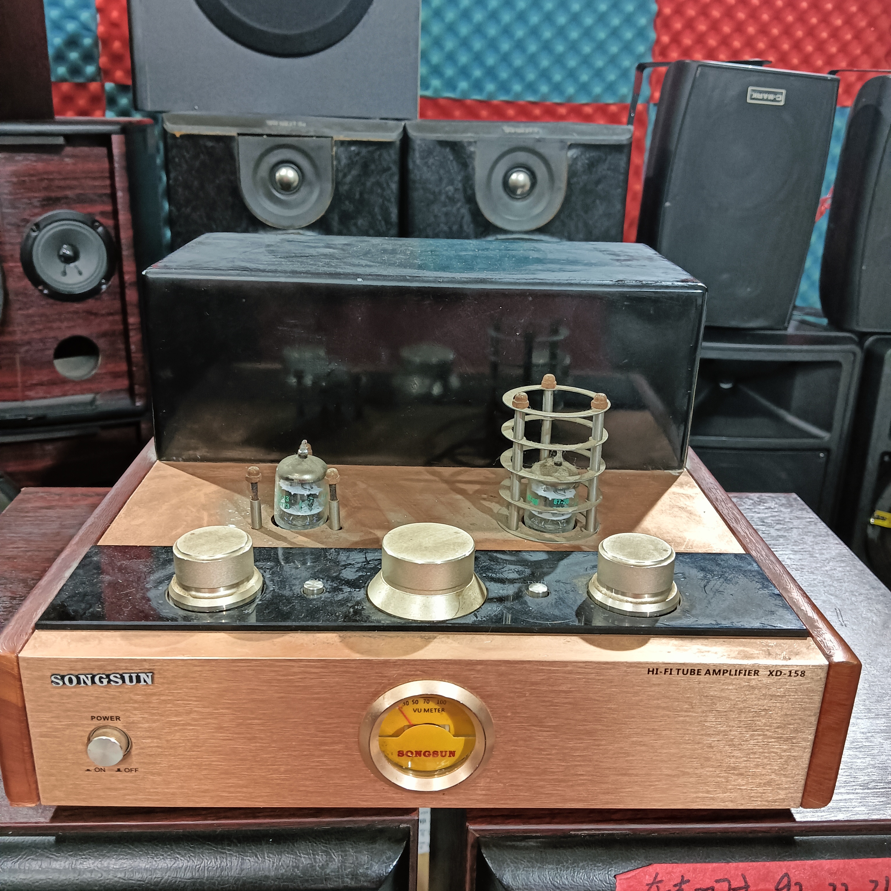 8新  胆机一台，配件出，运费到付