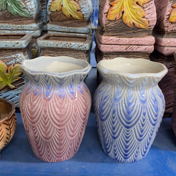 陶瓷花盆单场满9.9发10*14.5