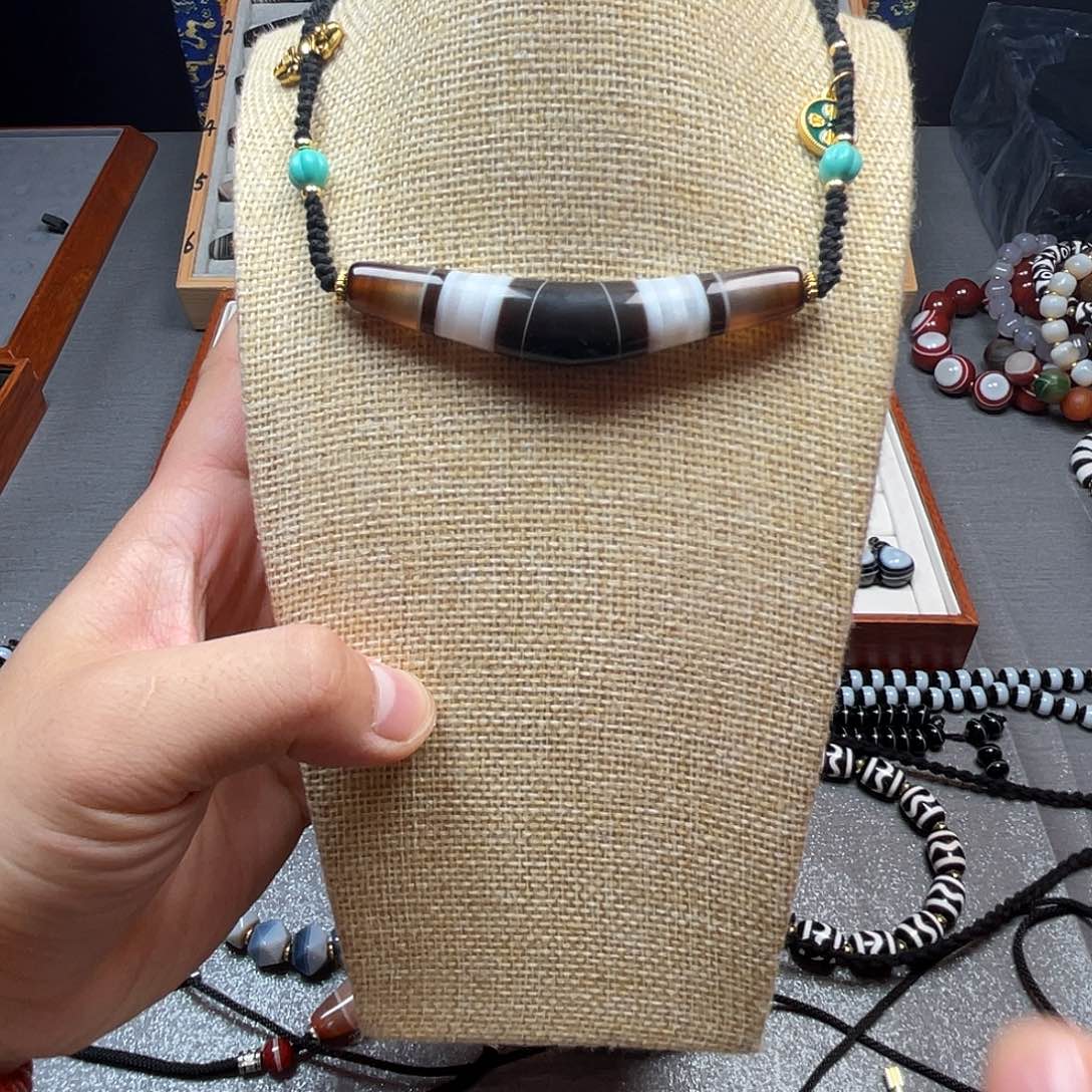 玛瑙/玉髓锁骨项链未镶嵌