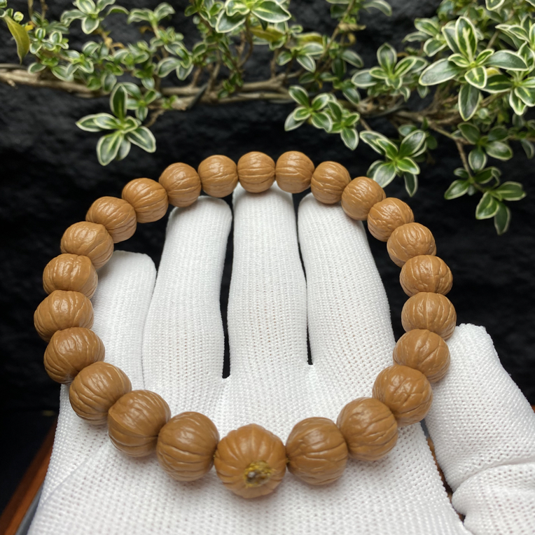 原生态猴头南瓜手串12大