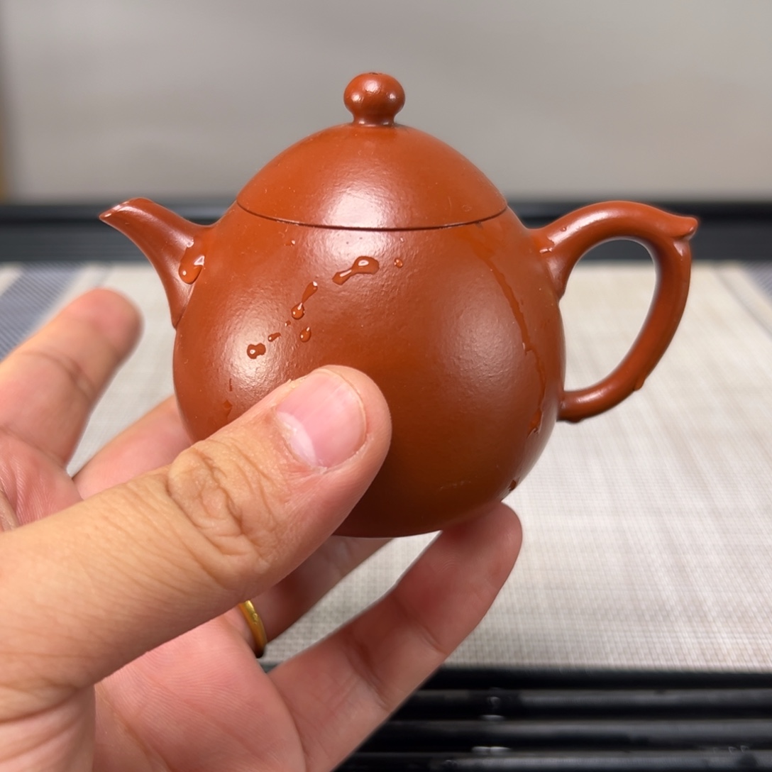 壶紫砂微瑕茶壶款