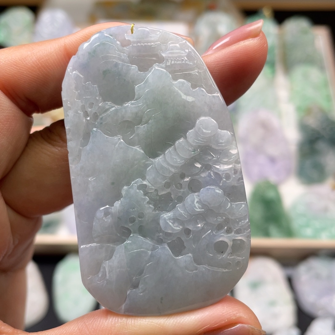 翡翠吊坠(不含链)未镶嵌