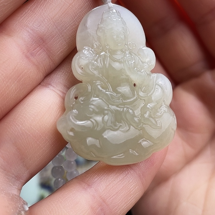 和田玉挂件未镶嵌定制发货