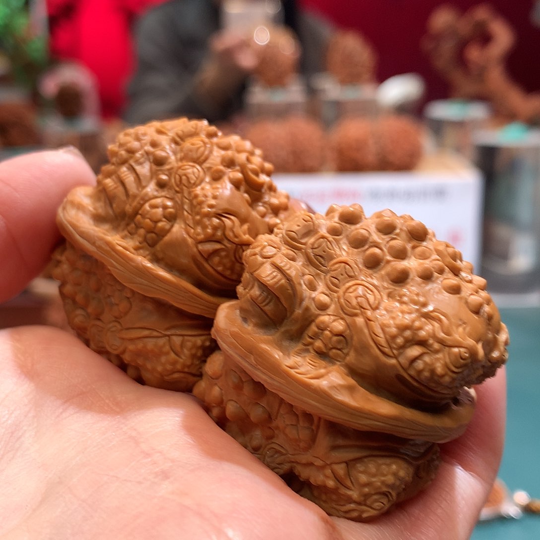 文玩核桃把件———————