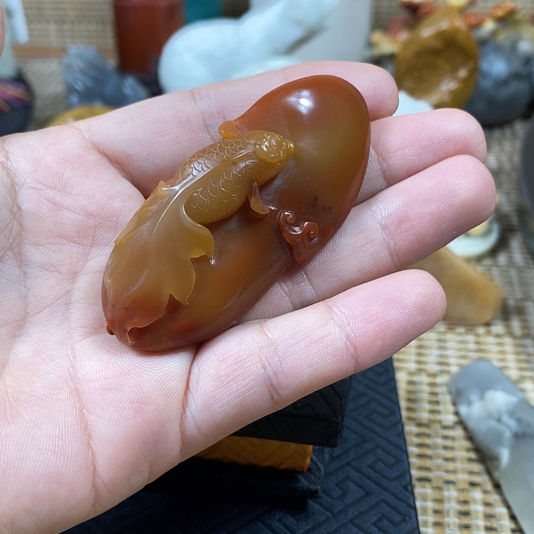 寿山石印石老挝石