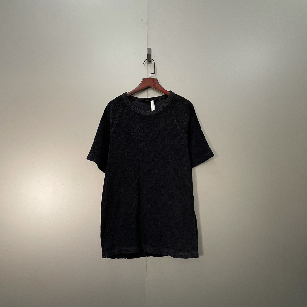 95新 LouisVuitton/路易威登 jp 压纹老花毛巾短袖 M码 003616