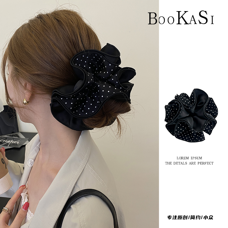 「岛屿」经典波点百搭风休闲风原创设计发圈小众头饰时髦B-20