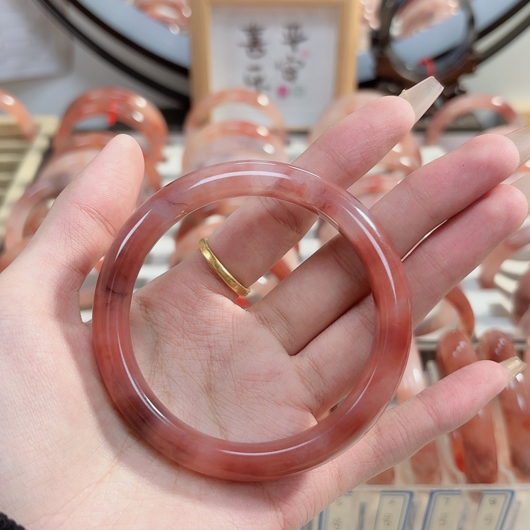 石英质玉手镯未镶嵌@*楚