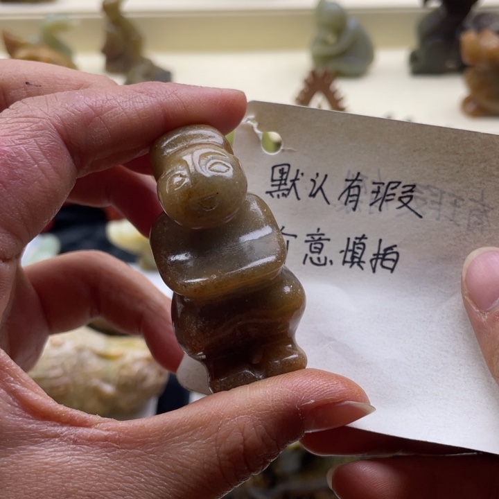 蛇纹石玉颈饰未镶嵌220