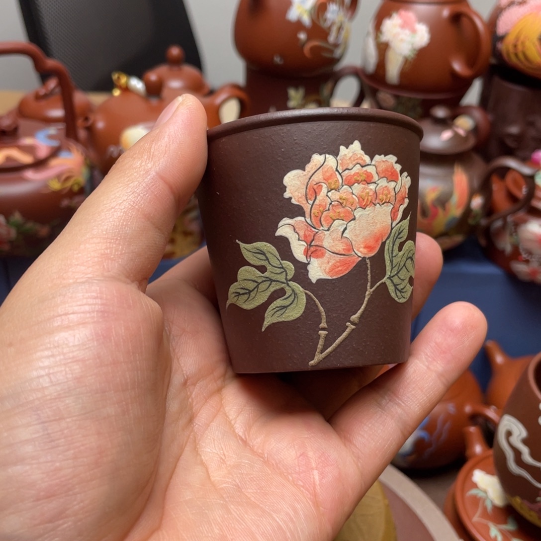 茶杯紫砂紫砂主人杯100cc