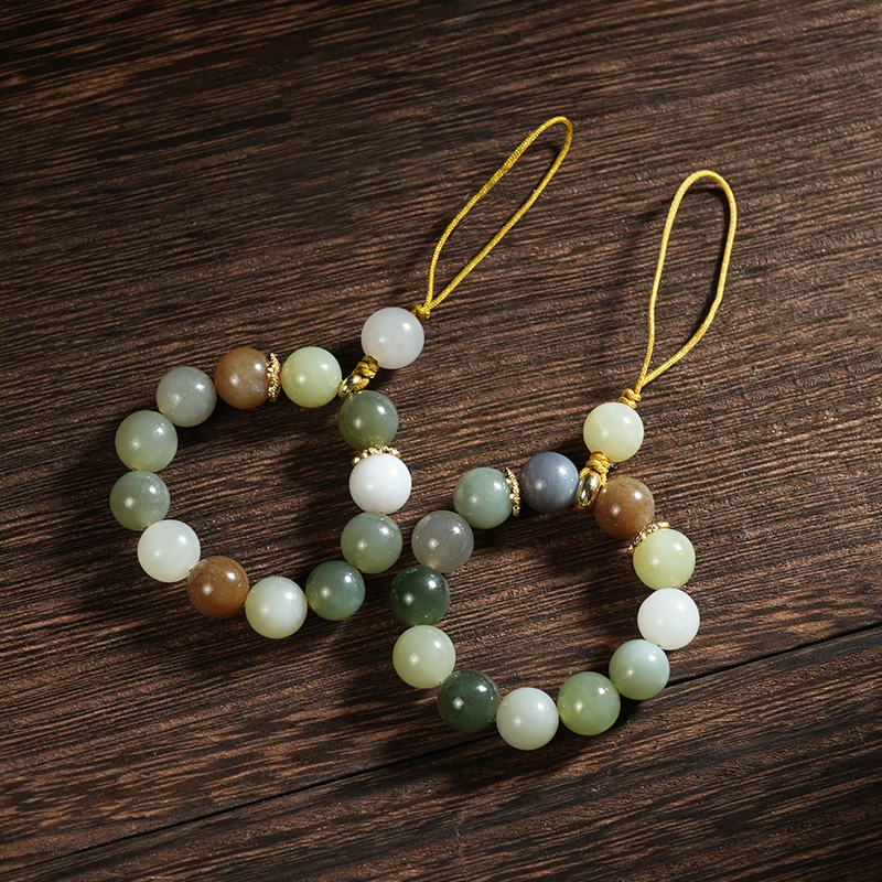 【老掌柜】和田玉/多宝手机挂件/包挂 M060519