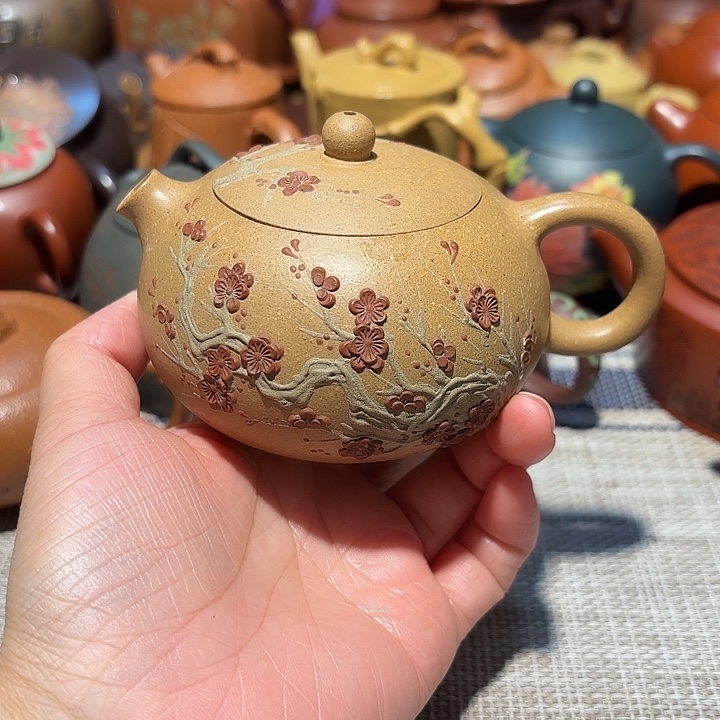 茶壶紫砂原矿宜兴紫砂微瑕