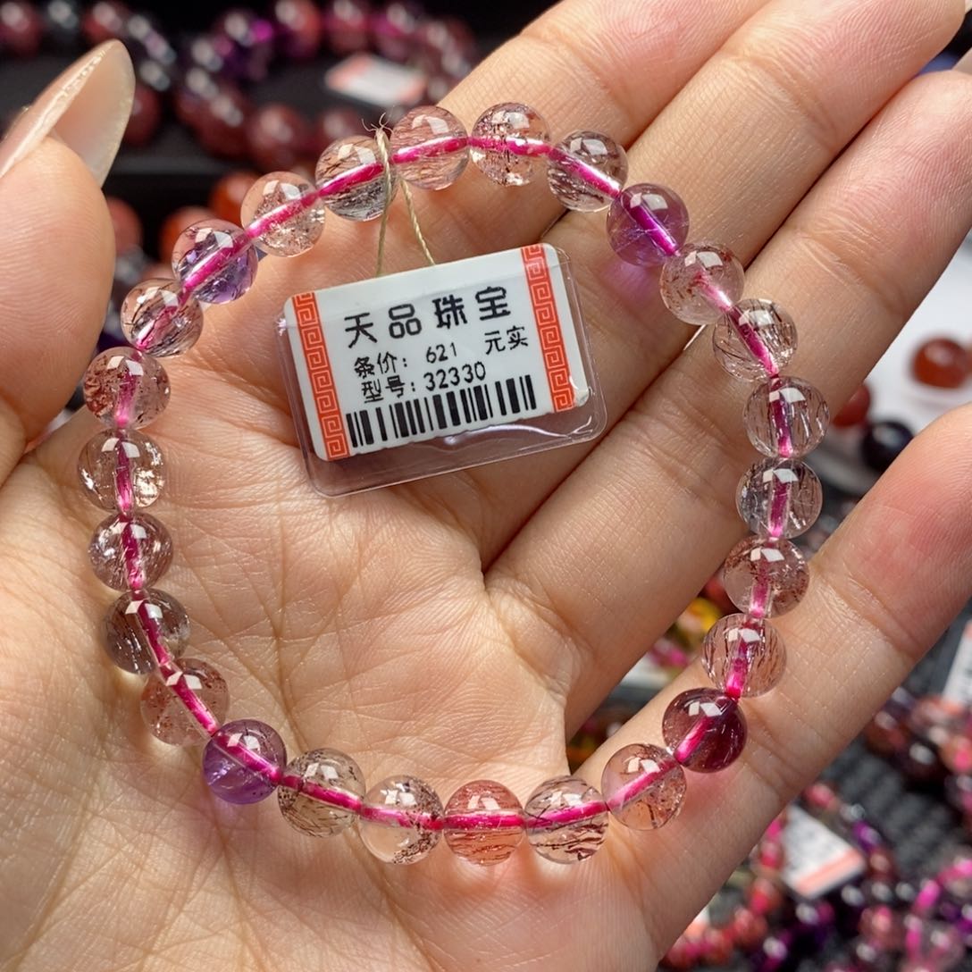 水晶手链未镶嵌超七32330