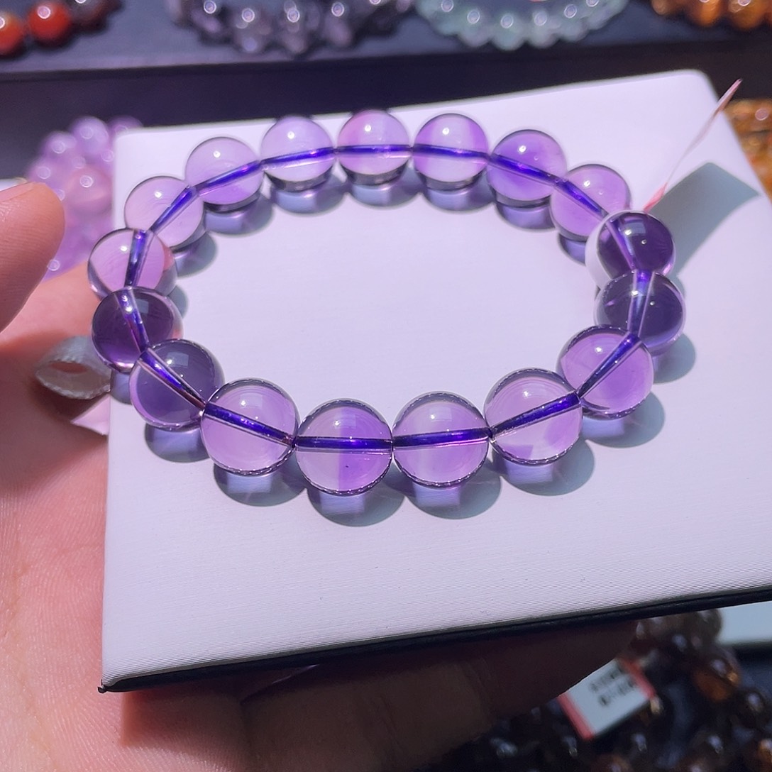 水晶手链未镶嵌紫水晶