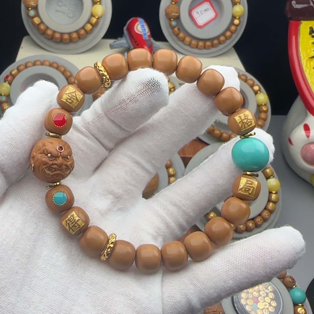 猴头核桃吊坠全品老型猴头手串私人订制