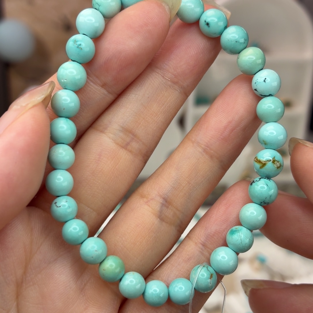 未镶嵌绿松石手链