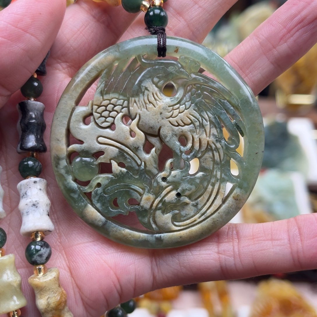 未镶嵌岫玉挂件挂件