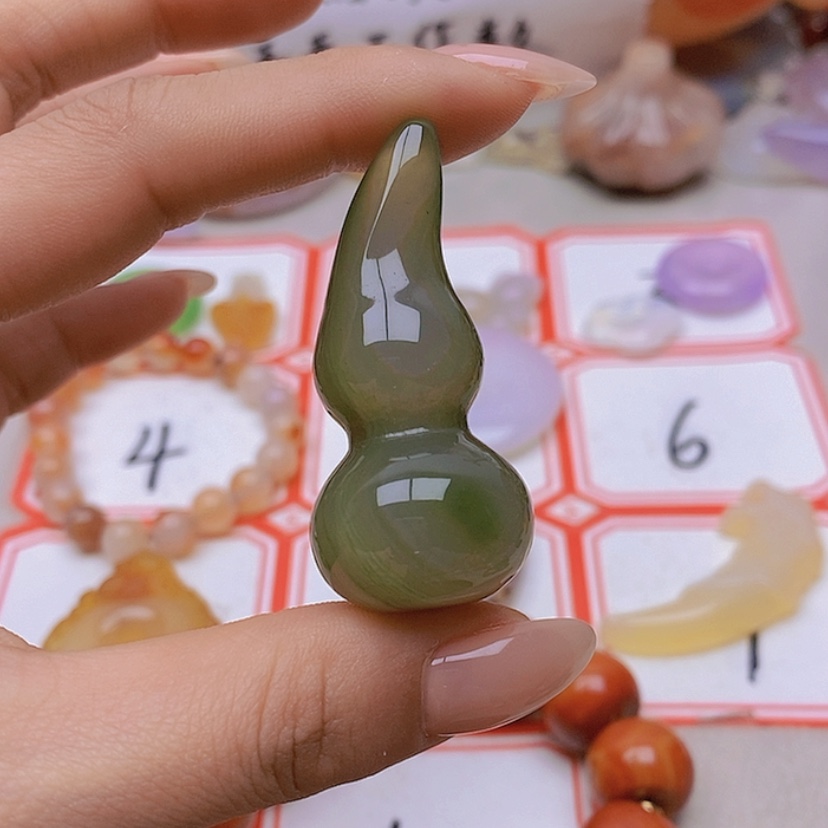 【闪购商品】未镶嵌玛瑙/玉髓珠宝半成品霸***柔