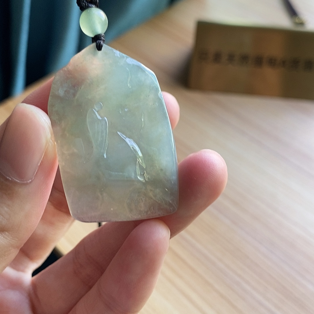 【闪购商品】颈饰未镶嵌翡翠天然缅甸A货翡翠