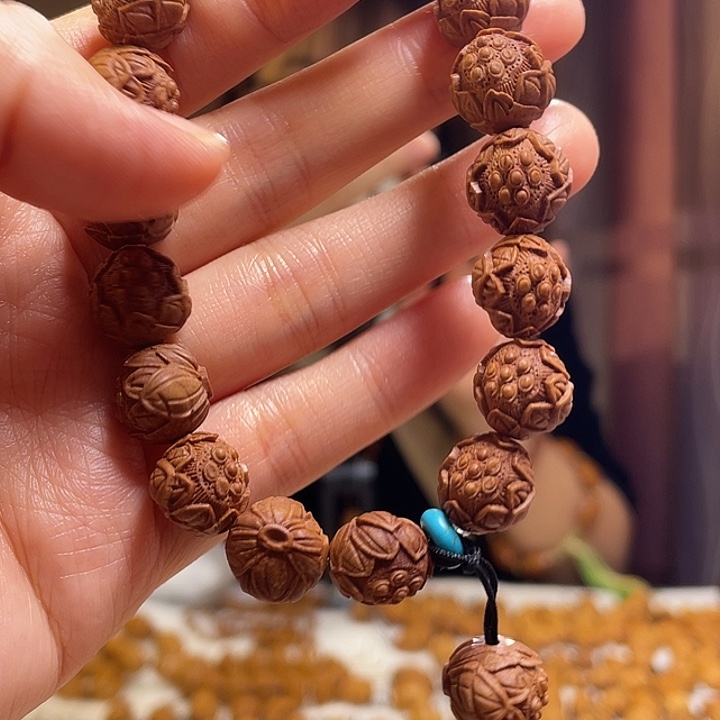 手串/手链橄榄核龙纹桃核