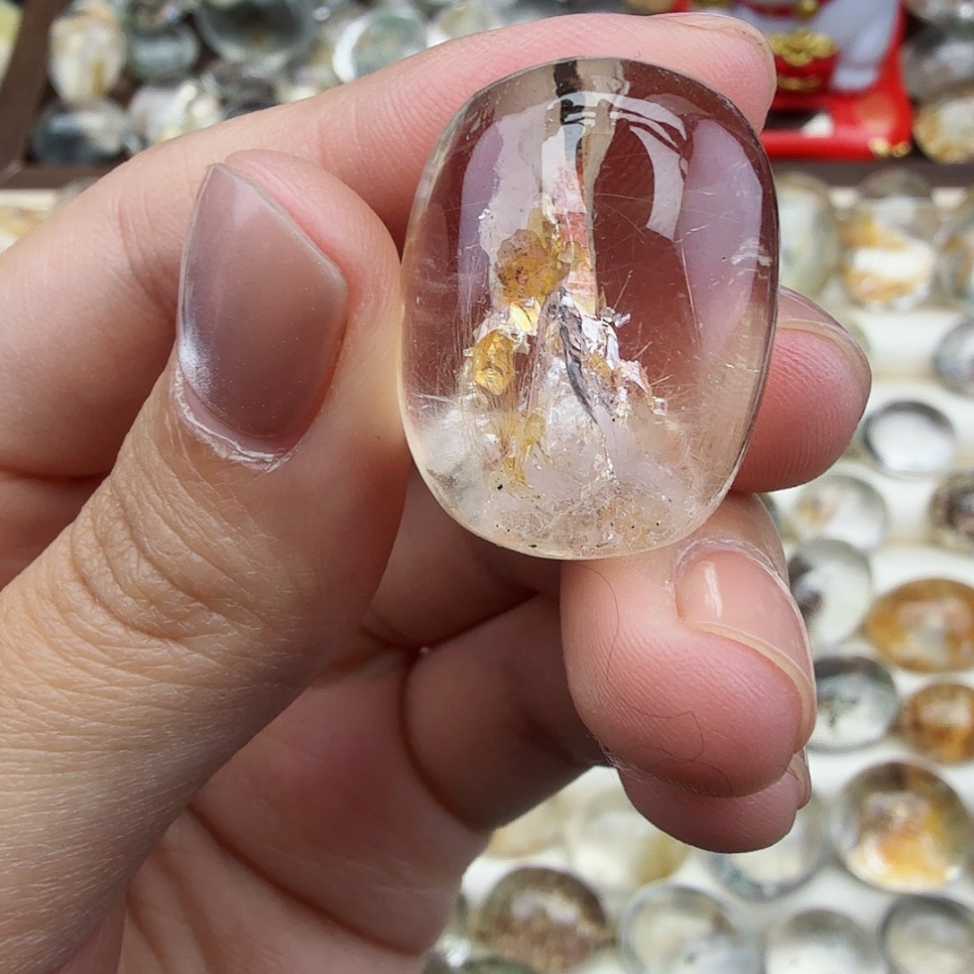 大***基珠宝半成品未镶嵌水晶