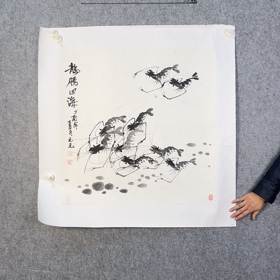 国画512 花鸟在此处飞翔也有了