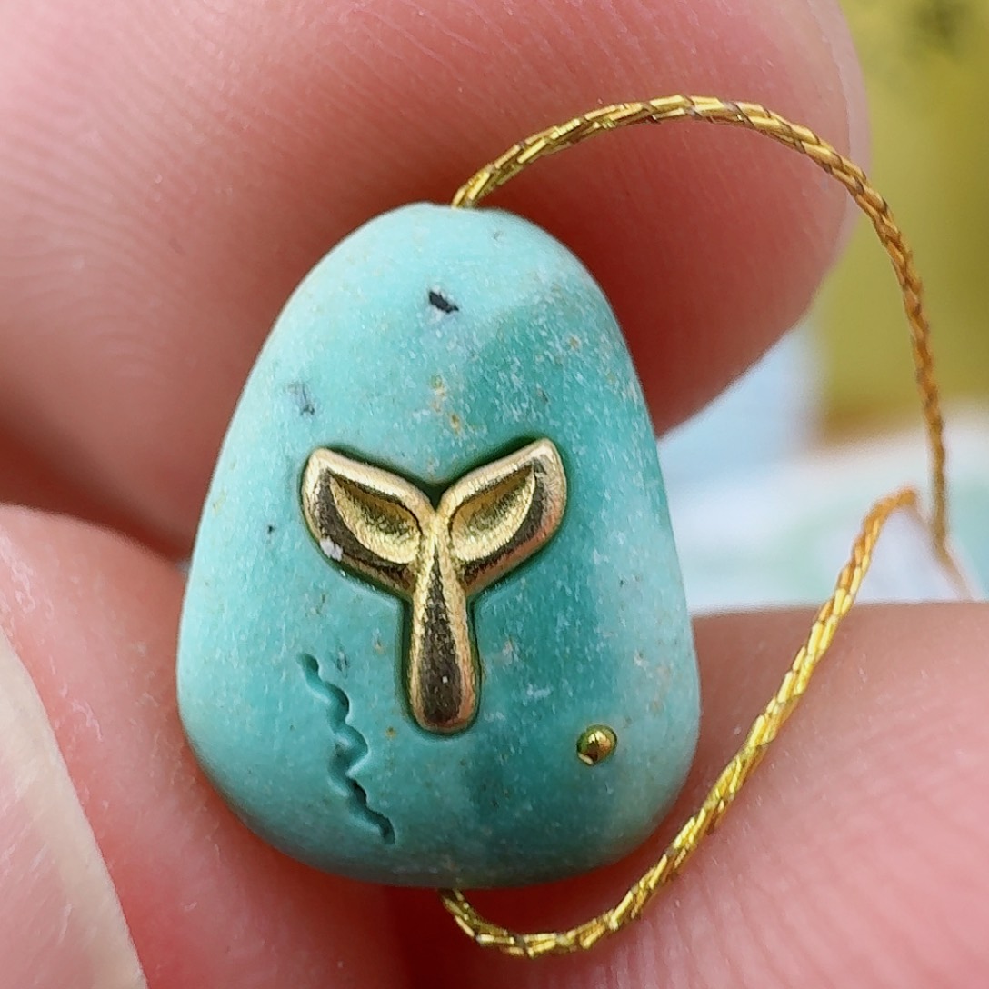 绿松石未镶嵌配饰