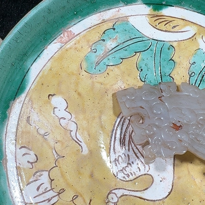 摆件唐**清陶瓷手工摆件摆件摆件 