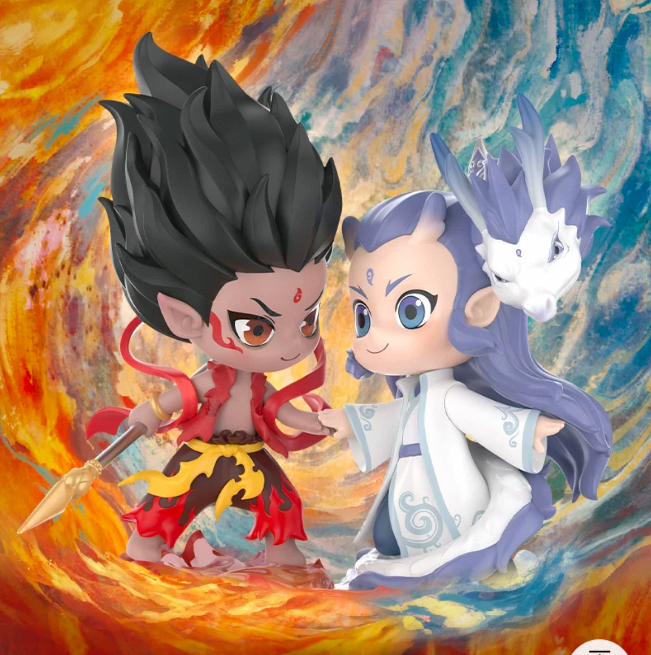 哪吒闹海手办盲盒